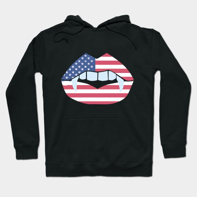 Vampire USA. Hoodie by candelanieto